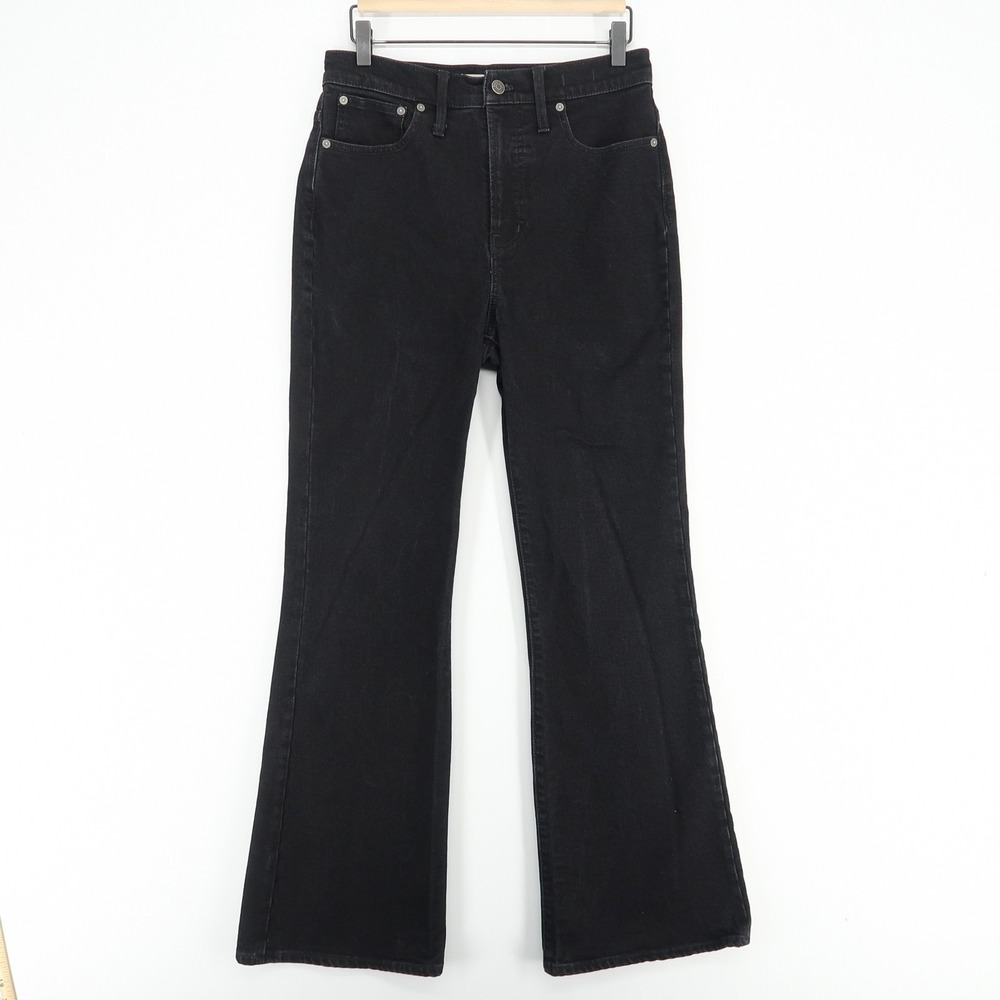 Madewell Black Flare & Wide Leg Jeans